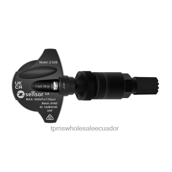 TPMS Guayaquil - Sensor tpms de repuesto original del motor mg - oe p/n 10290600 frecuencia 433mhz TXLL2993 vástago de válvula de metal - negro