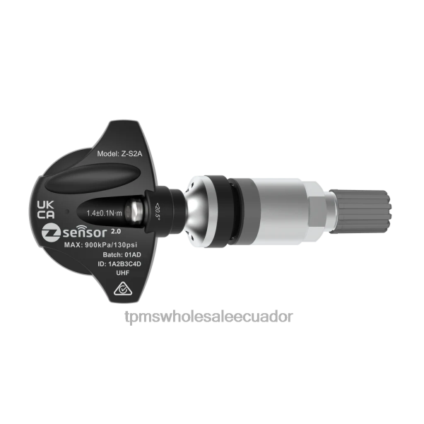 Sensor TPMS Chevrolet - Sensor tpms de repuesto original para automóviles ds, oe p/n 9811536380, frecuencia 433mhz TXLL2497 vástago de válvula de metal - plateado